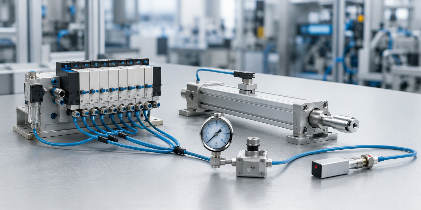 Industriepneumatik und Vakuumtechnik